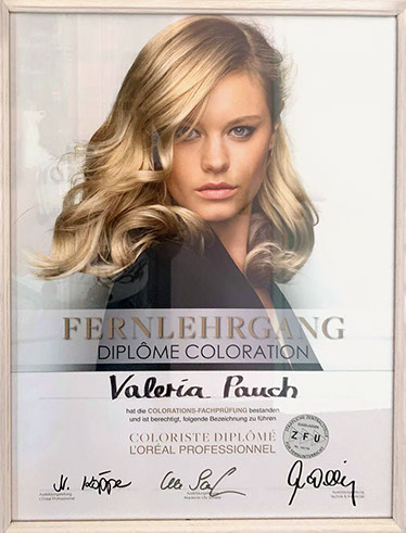 Diplom Coloration von Valeria Pauch