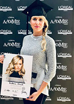 Verleihung Diplom Coloration an Valeria Pauch